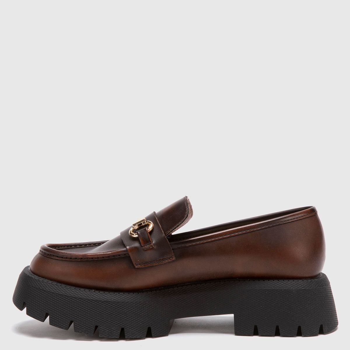 BASEMENT - Mocasines para Mujer Cafes Techunk Basement