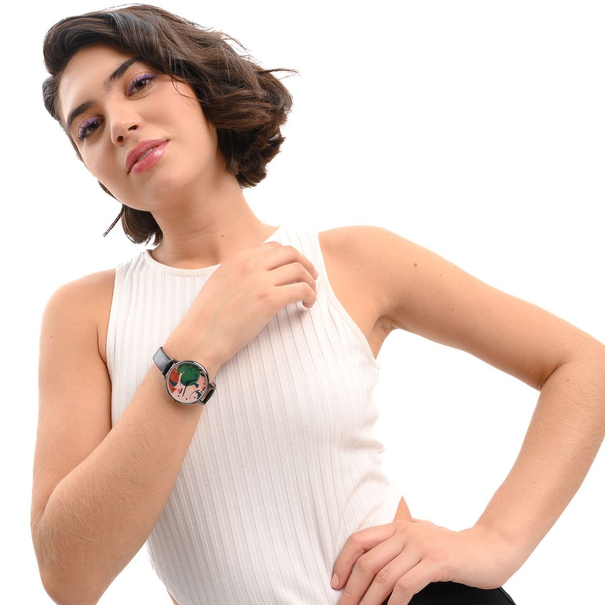 SYBILLA - Reloj análogo Sybilla para mujer Negro