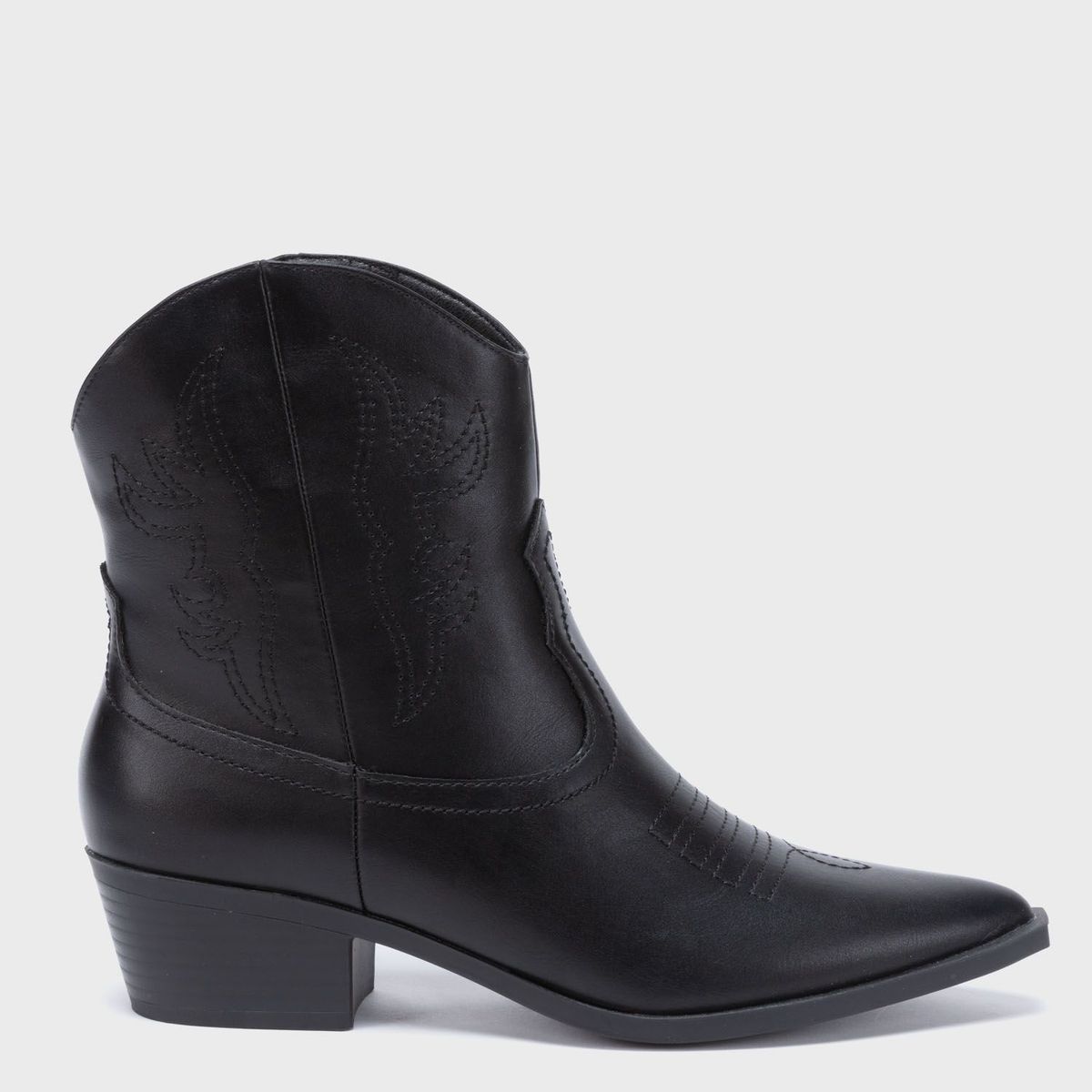 SYBILLA - Botines para Mujer con Tacón Medio Tewestern Sybilla | Botas Texanas para Mujer Sybilla estilo vaquero 