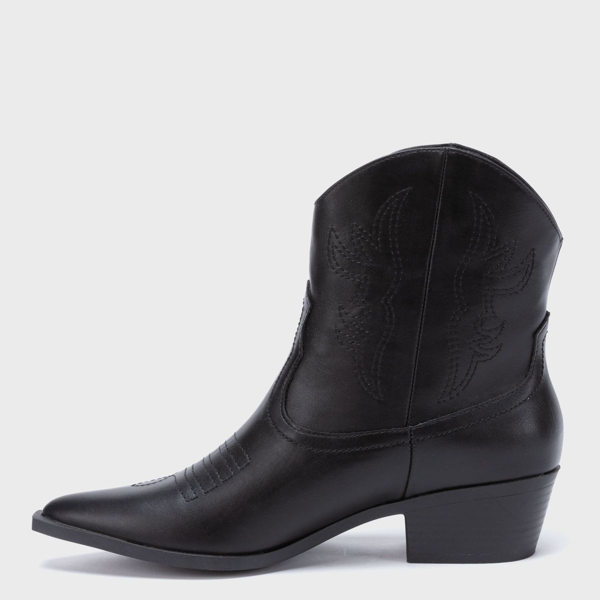 SYBILLA - Botines para Mujer con Tacón Medio Tewestern Sybilla | Botas Texanas para Mujer Sybilla estilo vaquero 