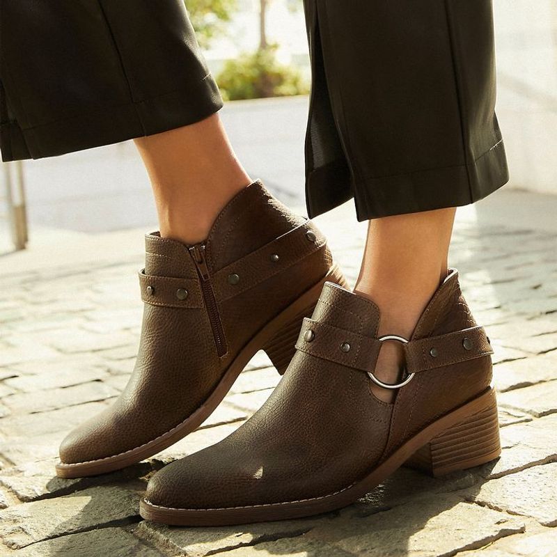SYBILLA - Botines para Mujer con tacón bajo Tacownew Sybilla