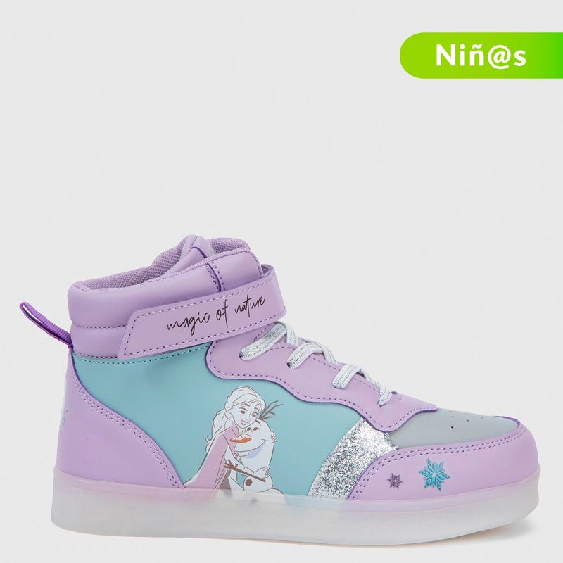 DISNEY - Tenis con Luces Frozen Disney para Niña
