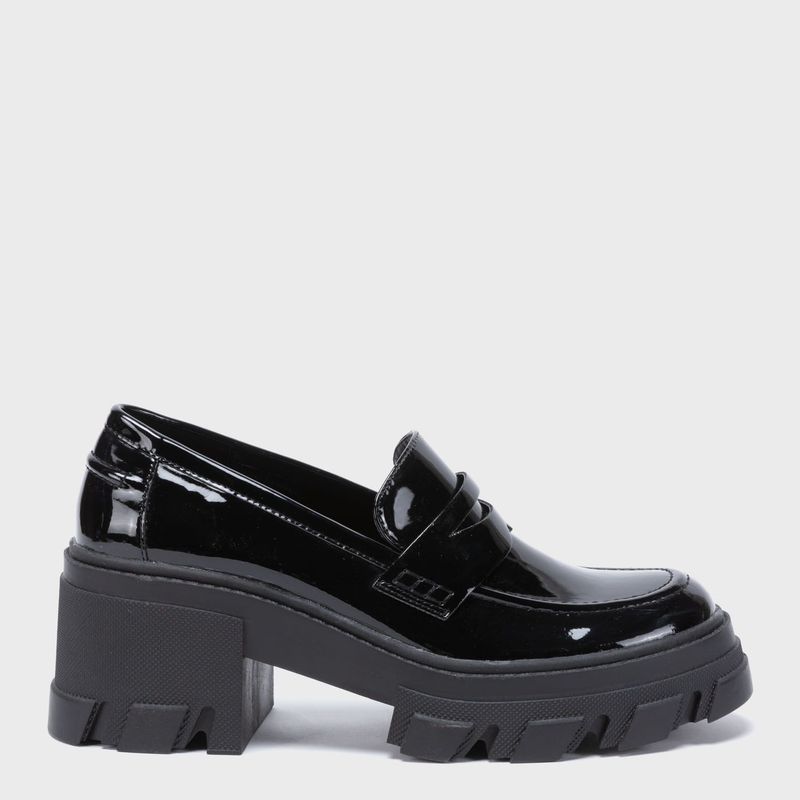 SYBILLA - Zapatos casuales para Mujer Negros con Tacón Bajo Telug Sybilla