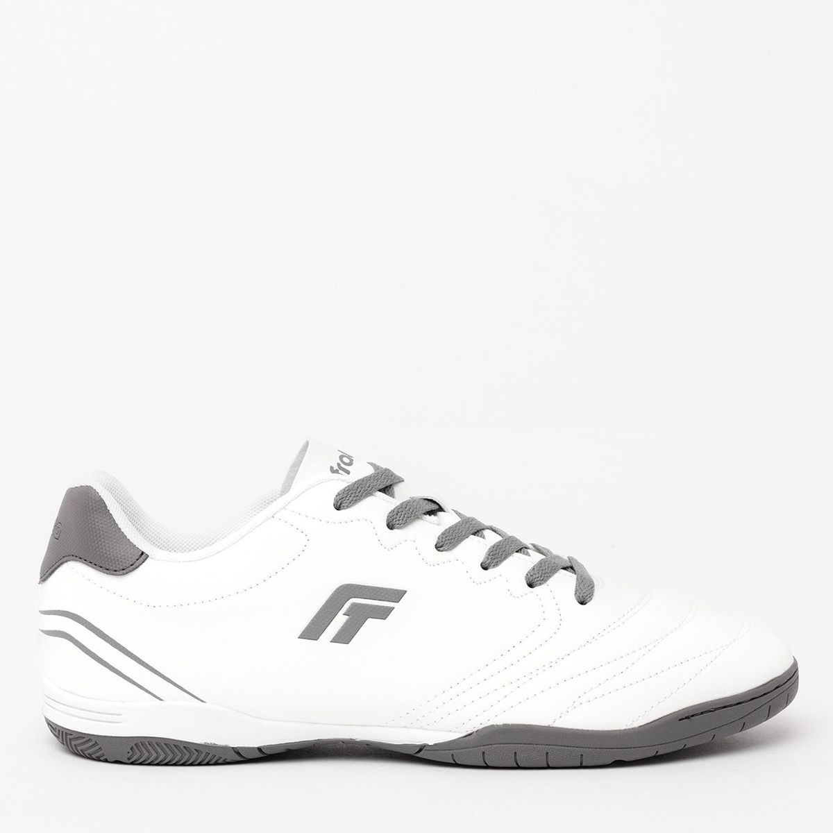 FRATTA - Guayos Fratta Para Cancha Sintética - Zapatilla De Fútbol Con Suela Lisa Y Sin Taches, Color Blanco De Hombre Con Cordones