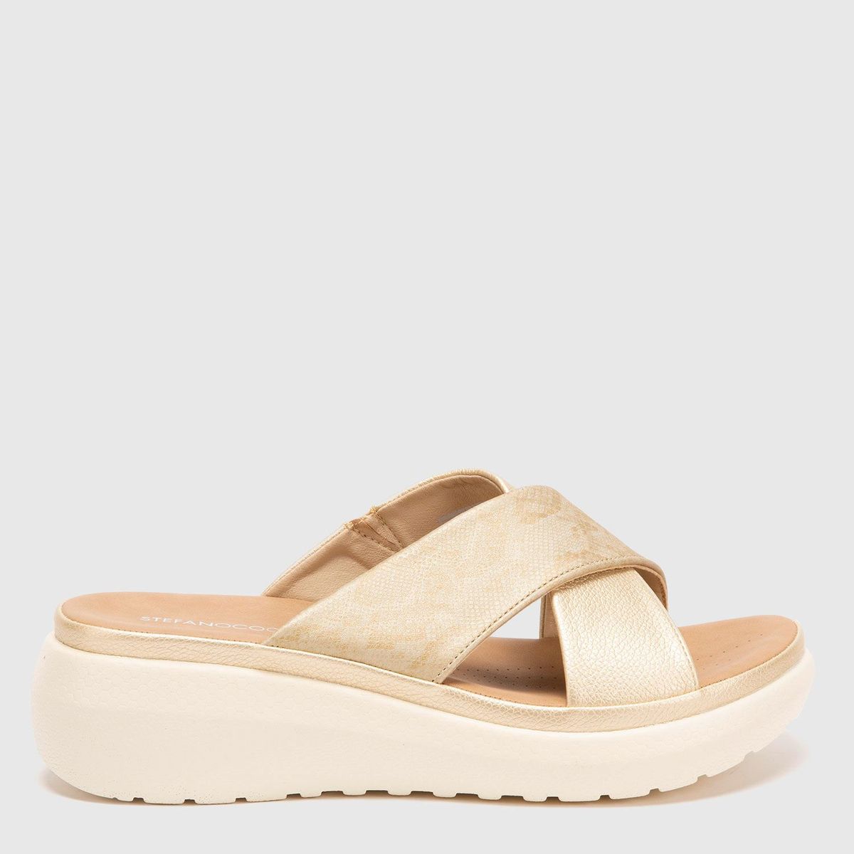 SOUTHLAND - Sandalia Casual para Mujer con Tacón Medio Belina Southland