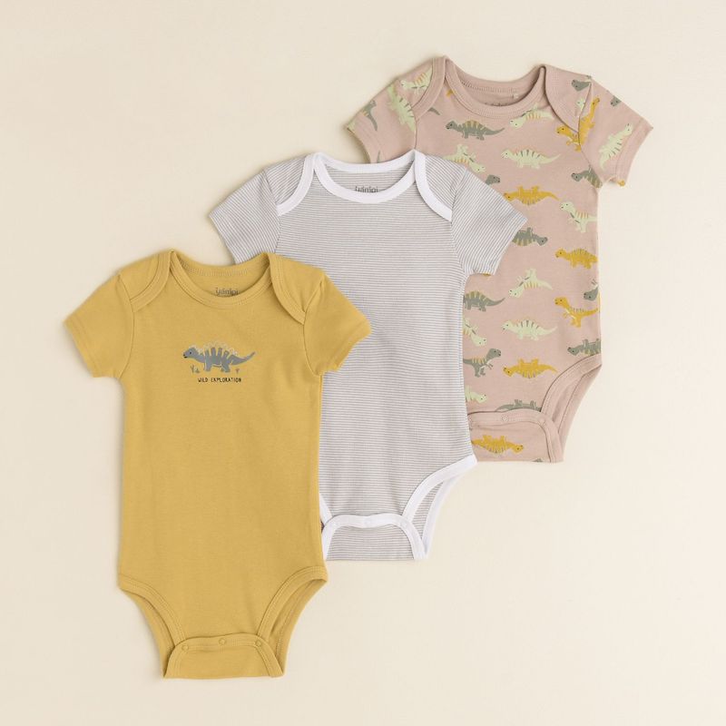 YAMP - Pack de 3 Bodies para Bebé niño Yamp