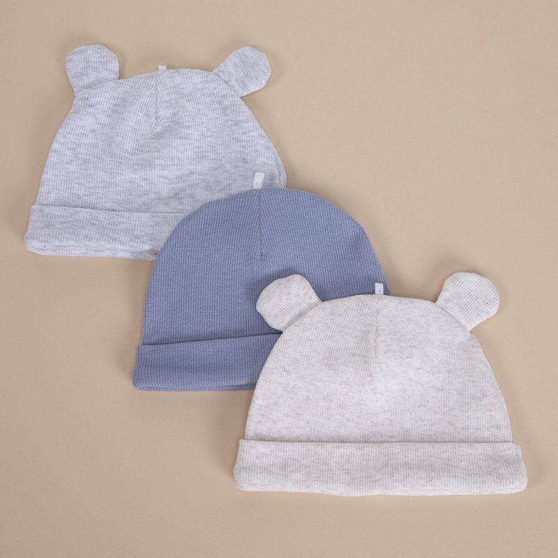 YAMP - Pack de 3 Gorros para Bebé niño Yamp