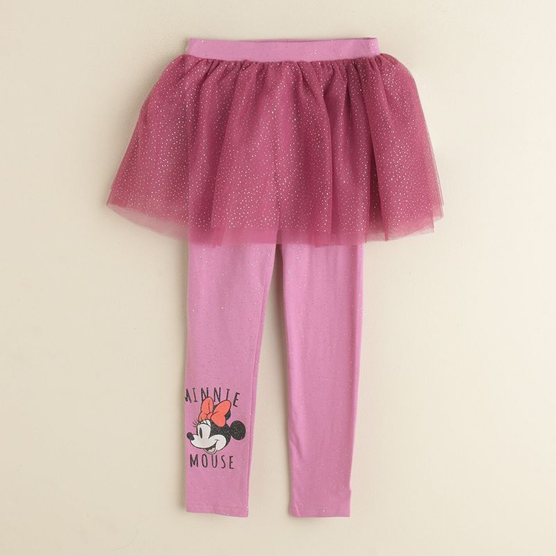 MINNIE - Leggings con tutu para niña Minnie