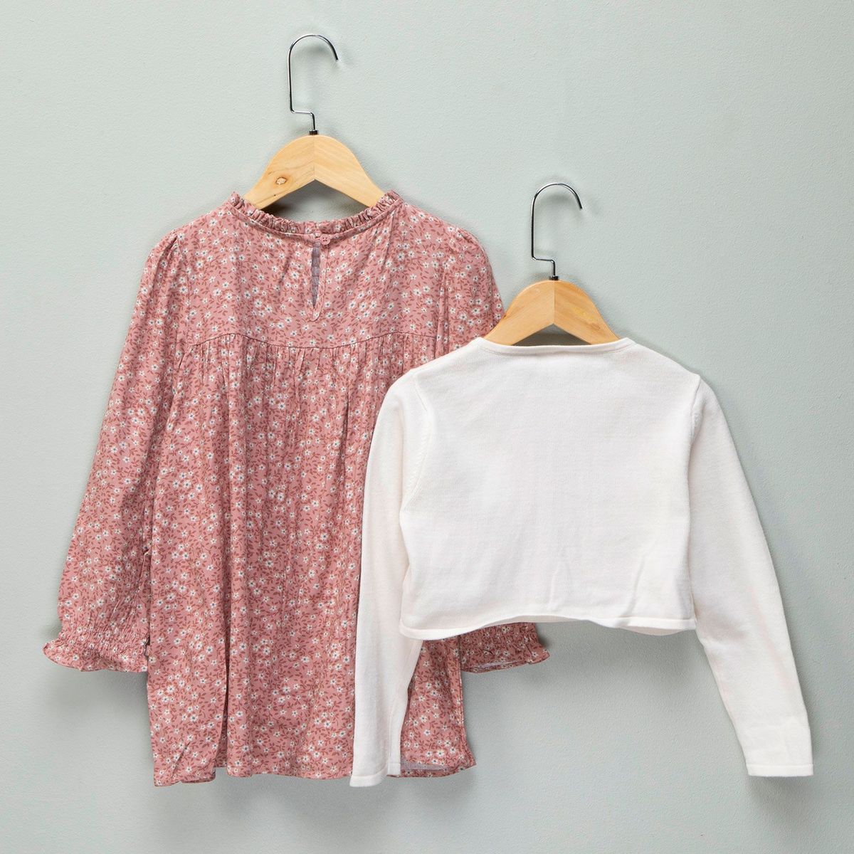 CONIGLIO - Conjunto vestido y saco torero manga larga para niña Coniglio