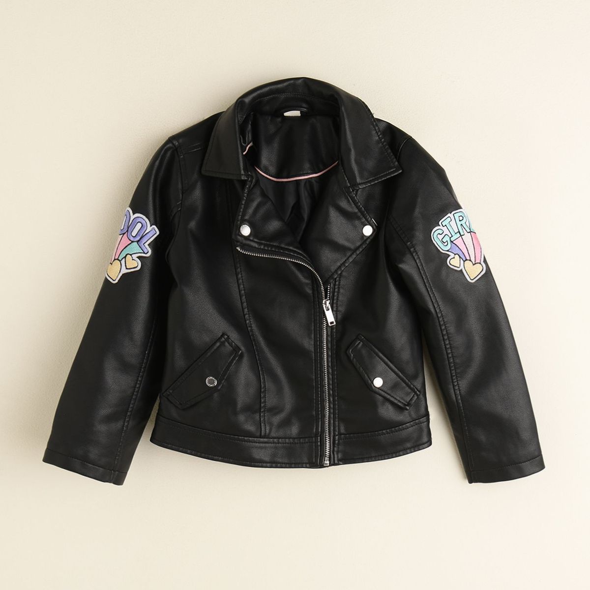 YAMP - Chaqueta efecto cuero para niña Yamp