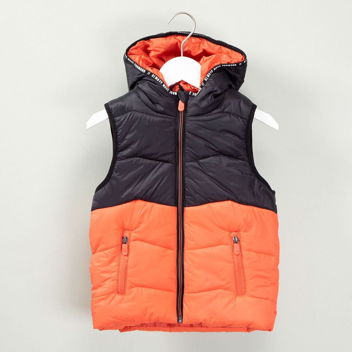 YAMP - Chaleco acolchado con capucha para niño YAMP