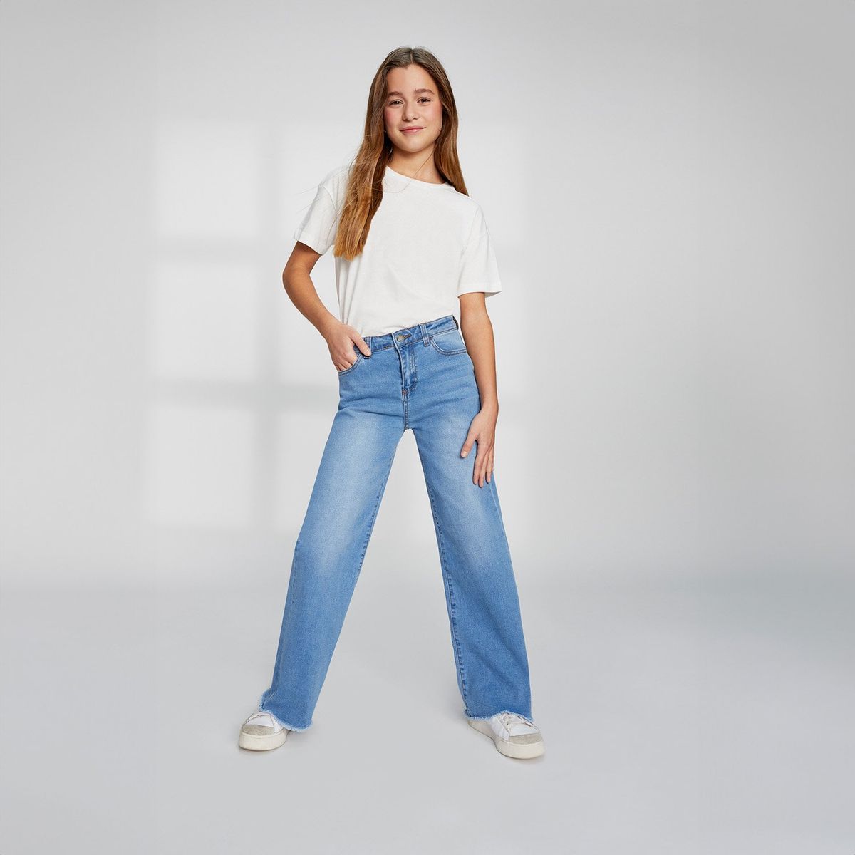 ELV - Jean Culotte para niña juvenil ELV