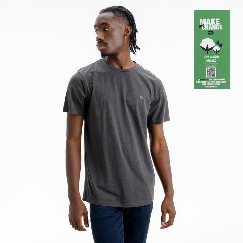 DENIMLAB - Camiseta Hombre Manga corta de Algodón orgánico Denimlab