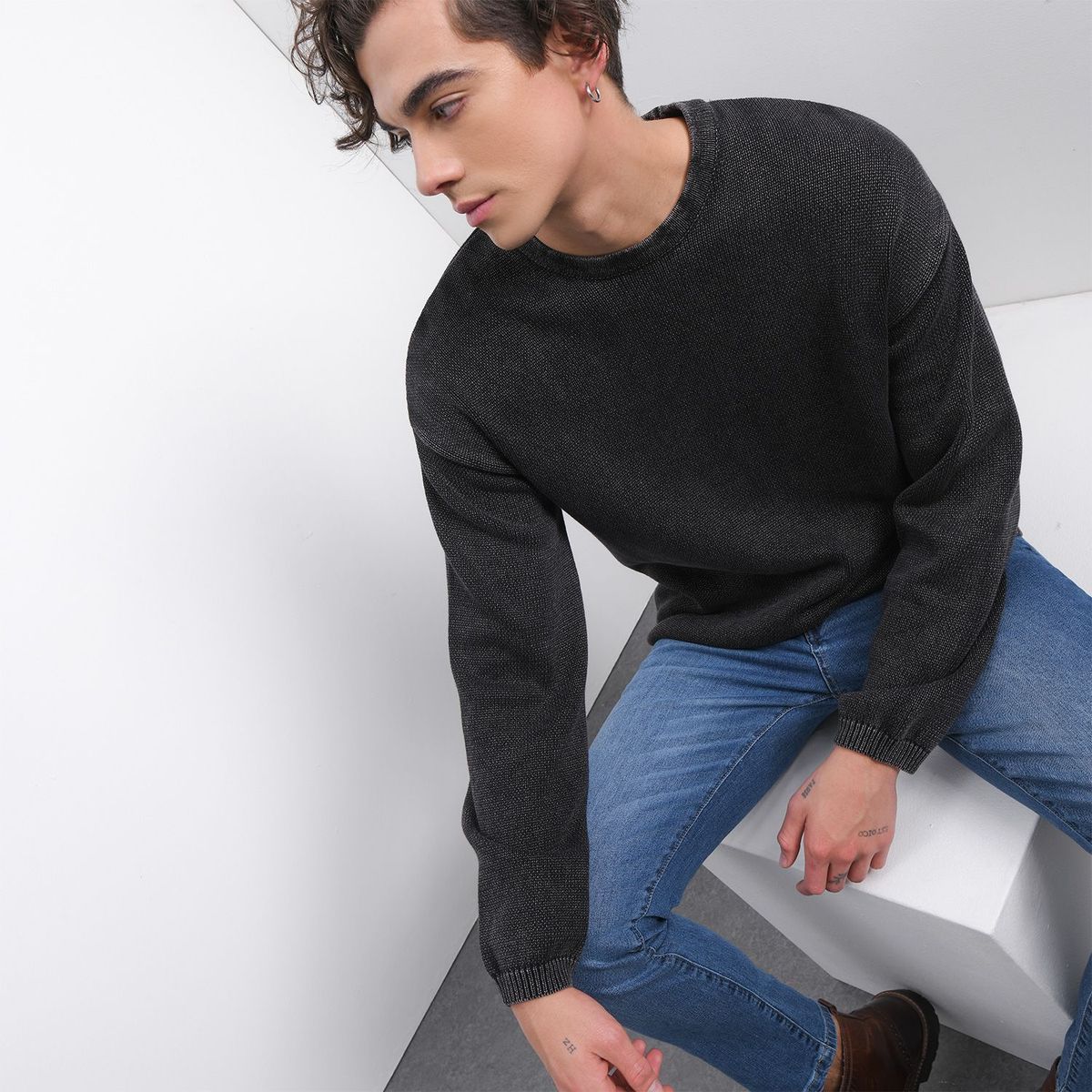 DENIMLAB - Saco para Hombre de Algodón Denimlab