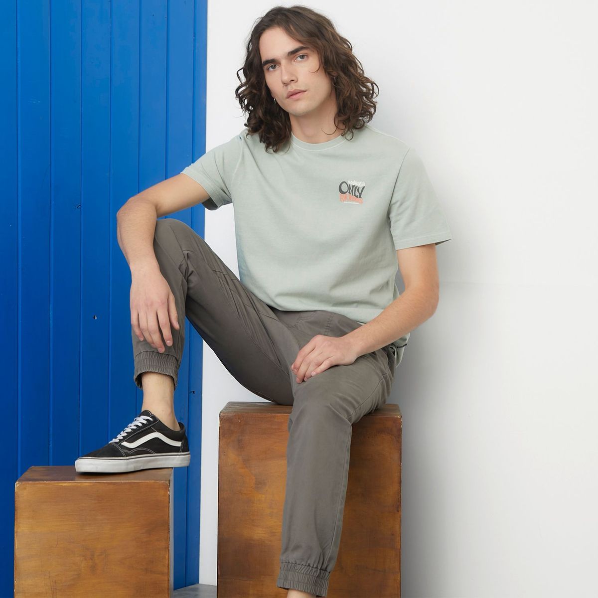 DOO AUSTRALIA - Camiseta para Hombre Manga corta con Estampado Doo Australia