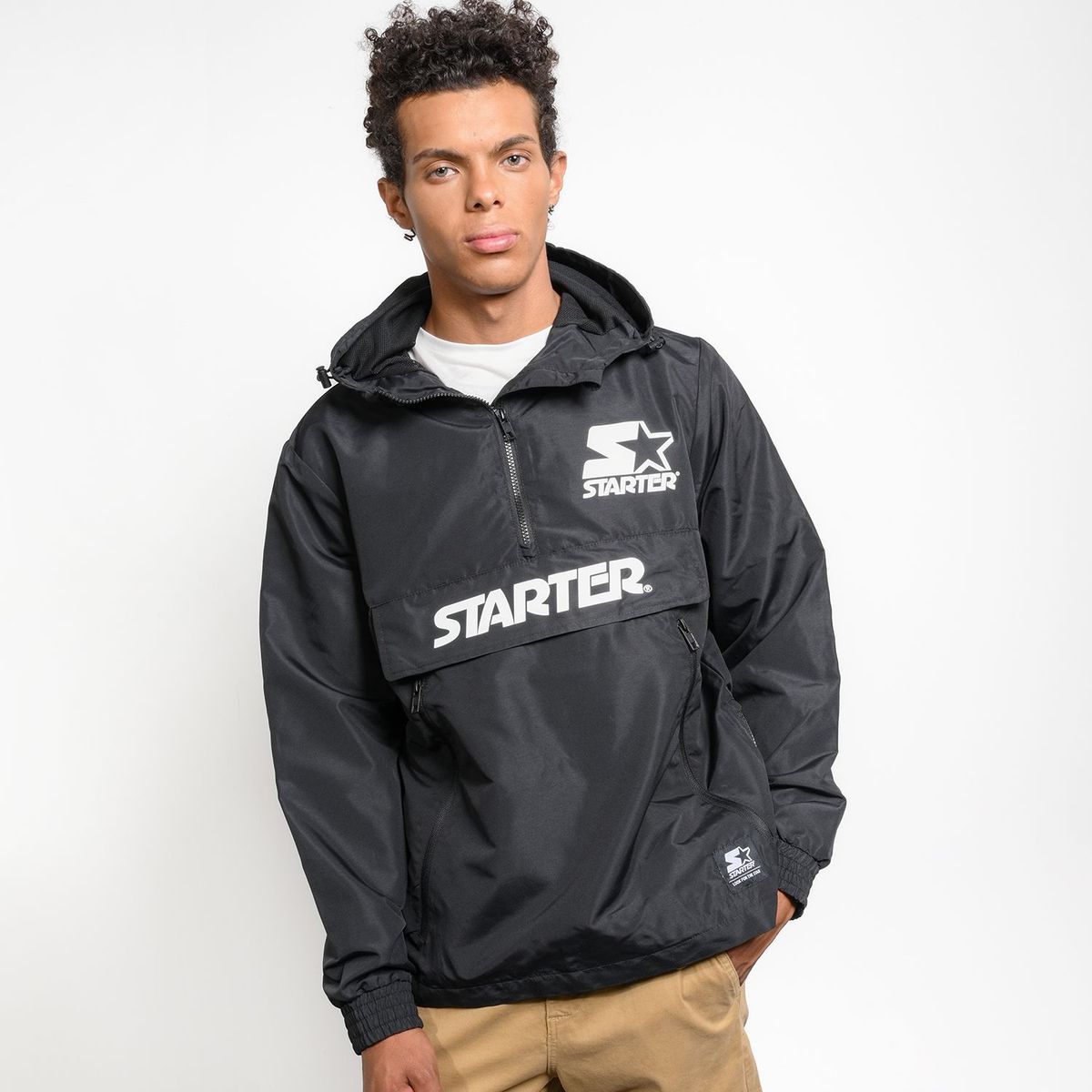 STARTER - Chaqueta cortaviento para Hombre con Logo Starter