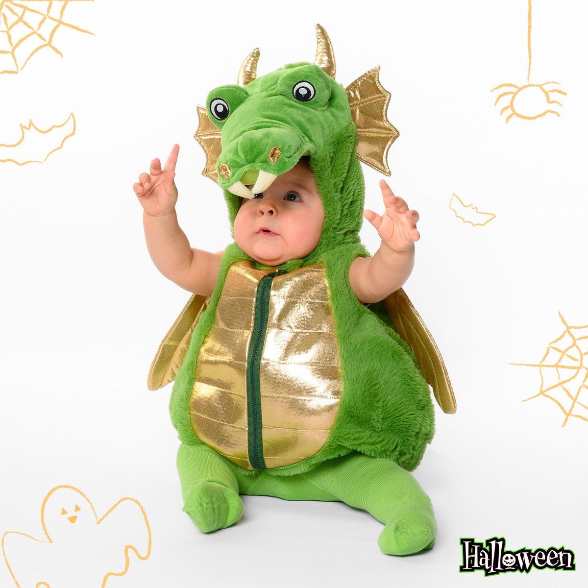 YAMP - Disfraz de Dinosaurio para bebé Yamp - Disfraz Dinosaurio
