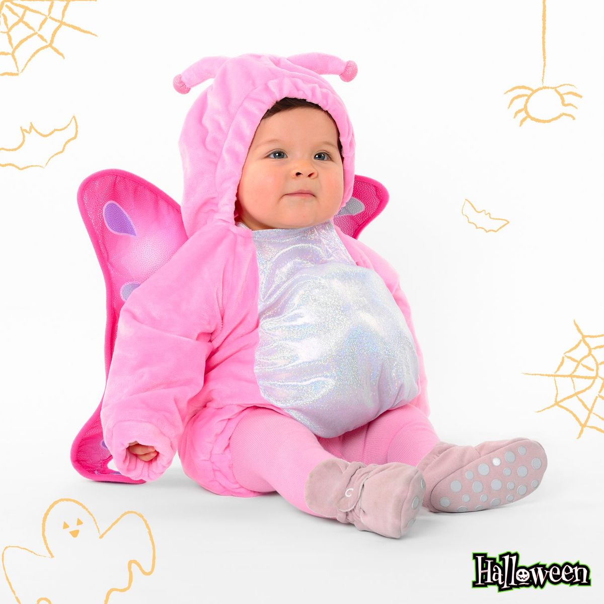 YAMP - Disfraz de Mariposa para bebé Yamp - Disfraz Mariposa