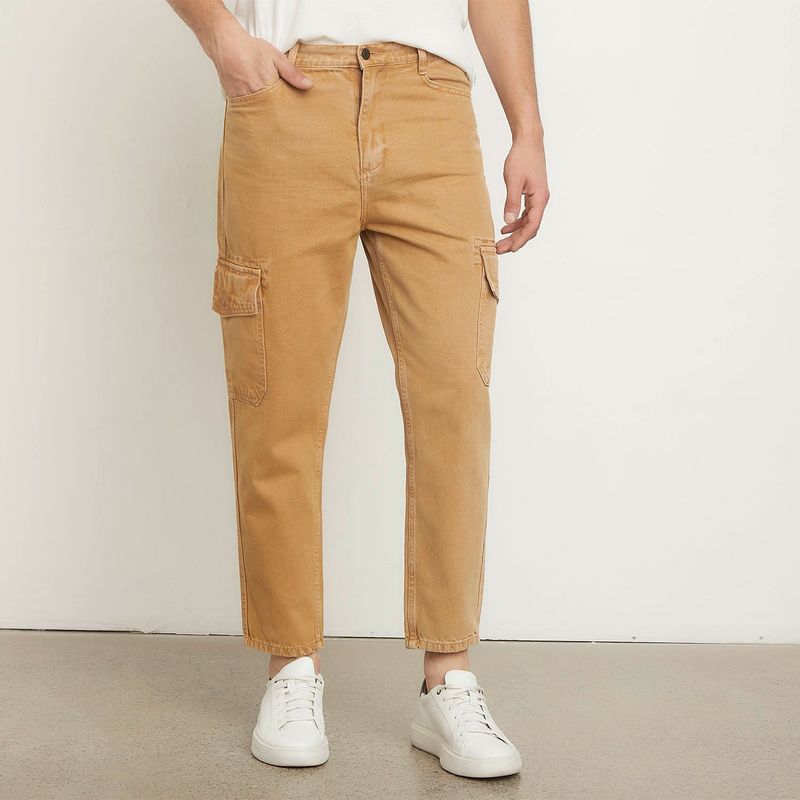 BASEMENT - Jean Cargo para Hombre Slim Cargo Basement