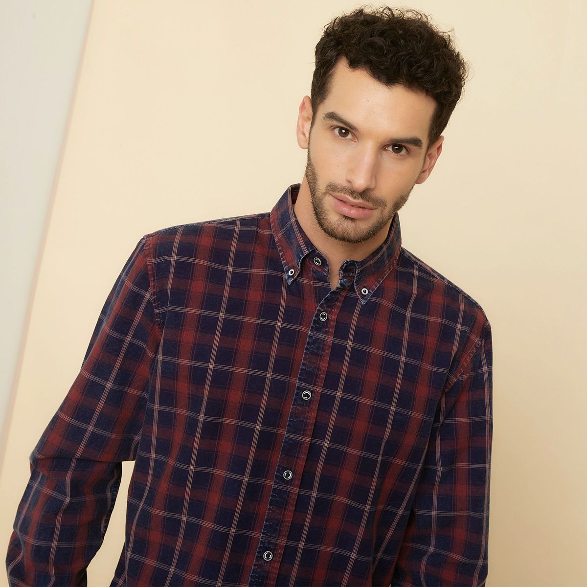 UNIVERSITY CLUB - Camisa para Hombre Manga larga University Club