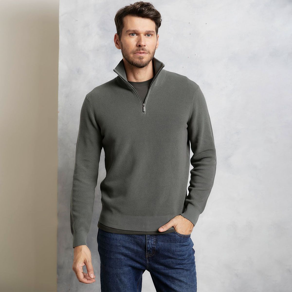 WOLF & HANK - Saco para Hombre de Algodón Wolf & Hank