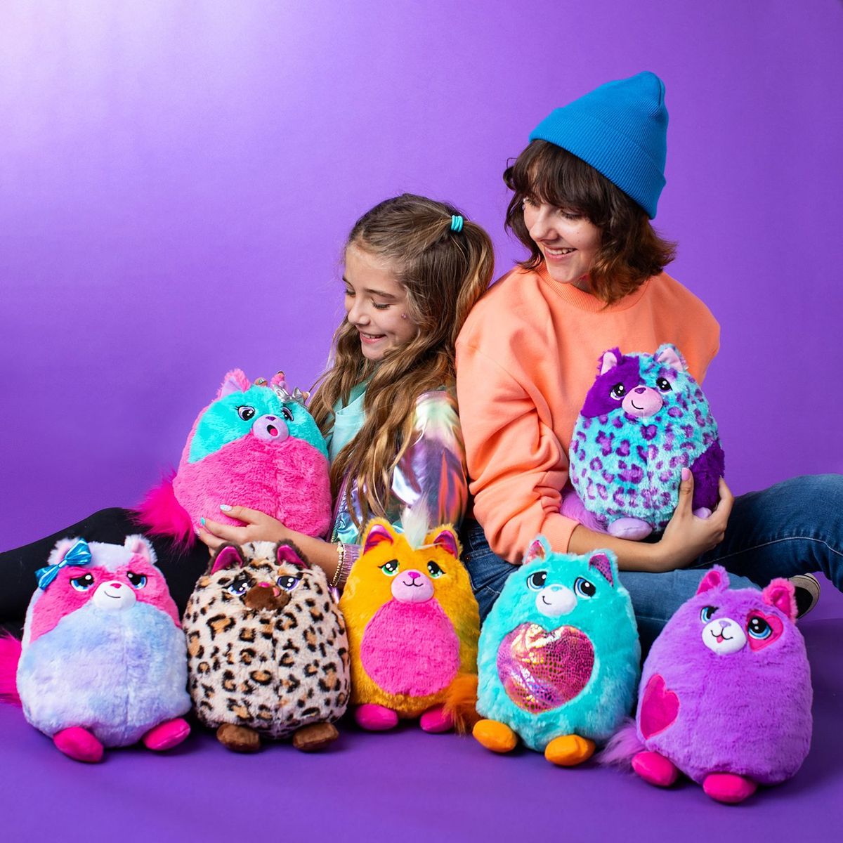  - Peluche de Gato Sorpresa Misfittens 22cm