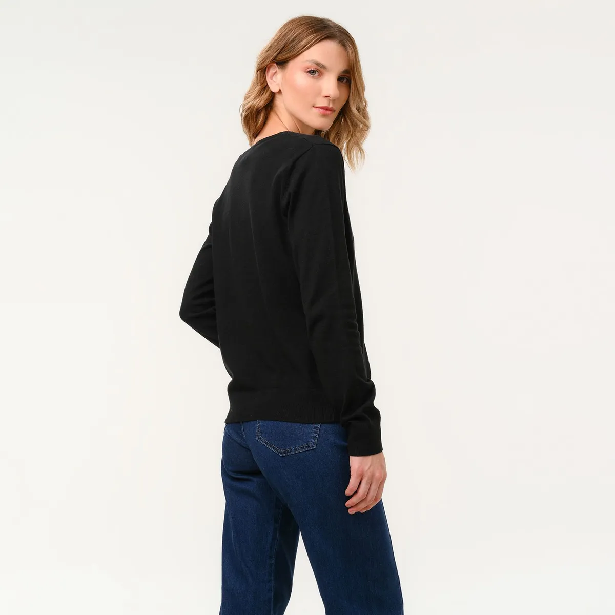 UNIVERSITY CLUB - Cardigan para Mujer de Algodón University Club