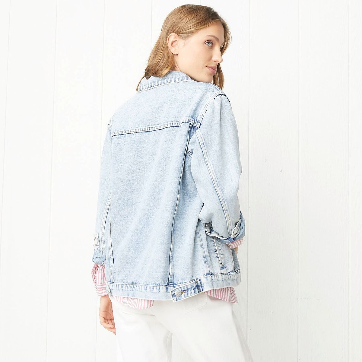 UNIVERSITY CLUB - Chaqueta de jean Mujer de Algodón University Club