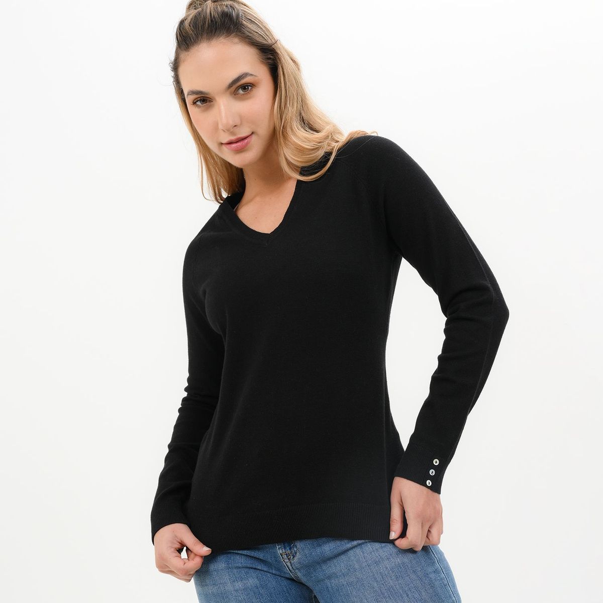 UNIVERSITY CLUB - Saco para Mujer de Algodón Ajustado University Club