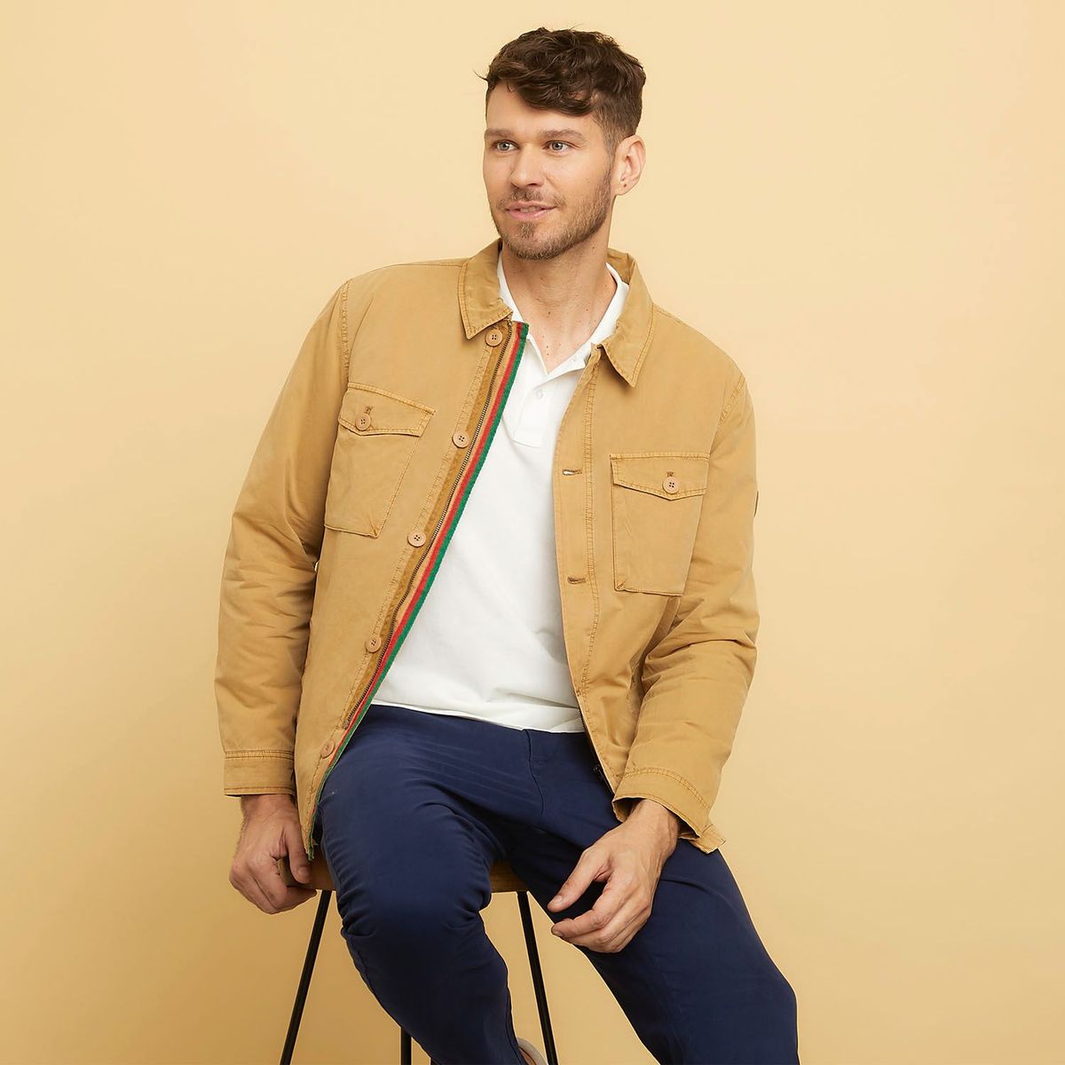 CASCAIS - Chaqueta para Hombre de Algodón Cascais