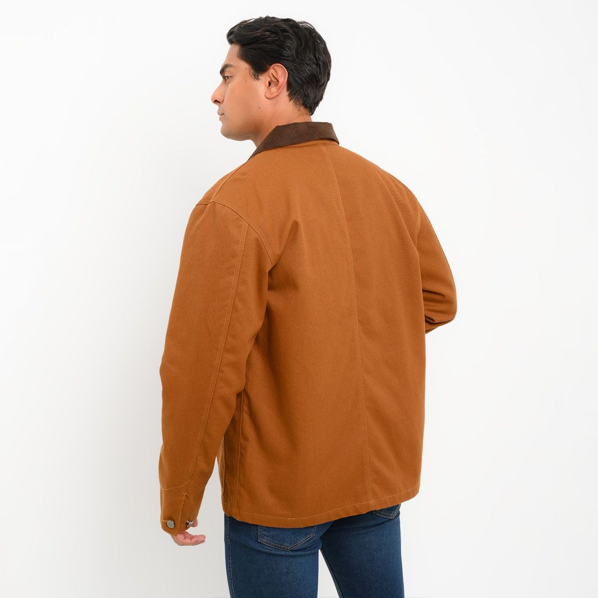 WOLF & HANK - Chaqueta para Hombre Cargo de Algodón Wolf & Hank