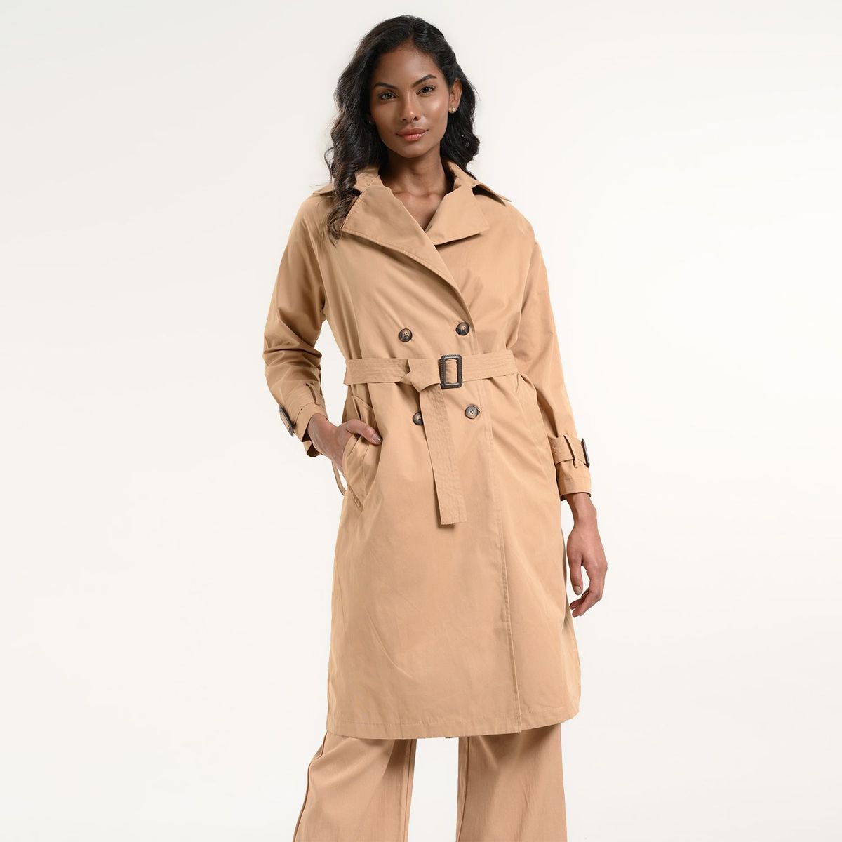 BASEMENT - Trench para Mujer Basement