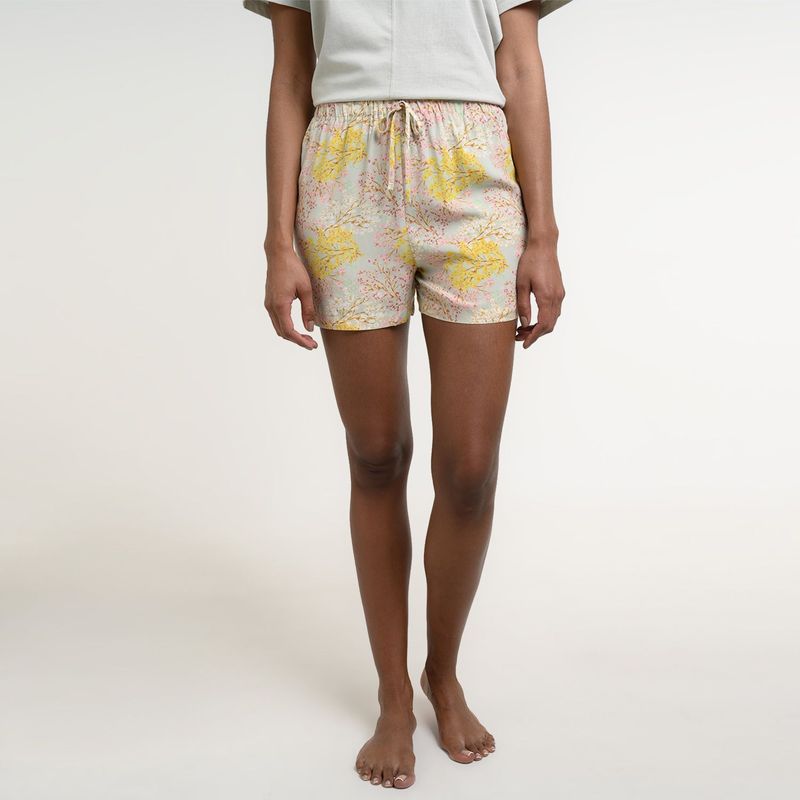 UNIVERSITY CLUB - Short de Pijama para Mujer Corta University Club