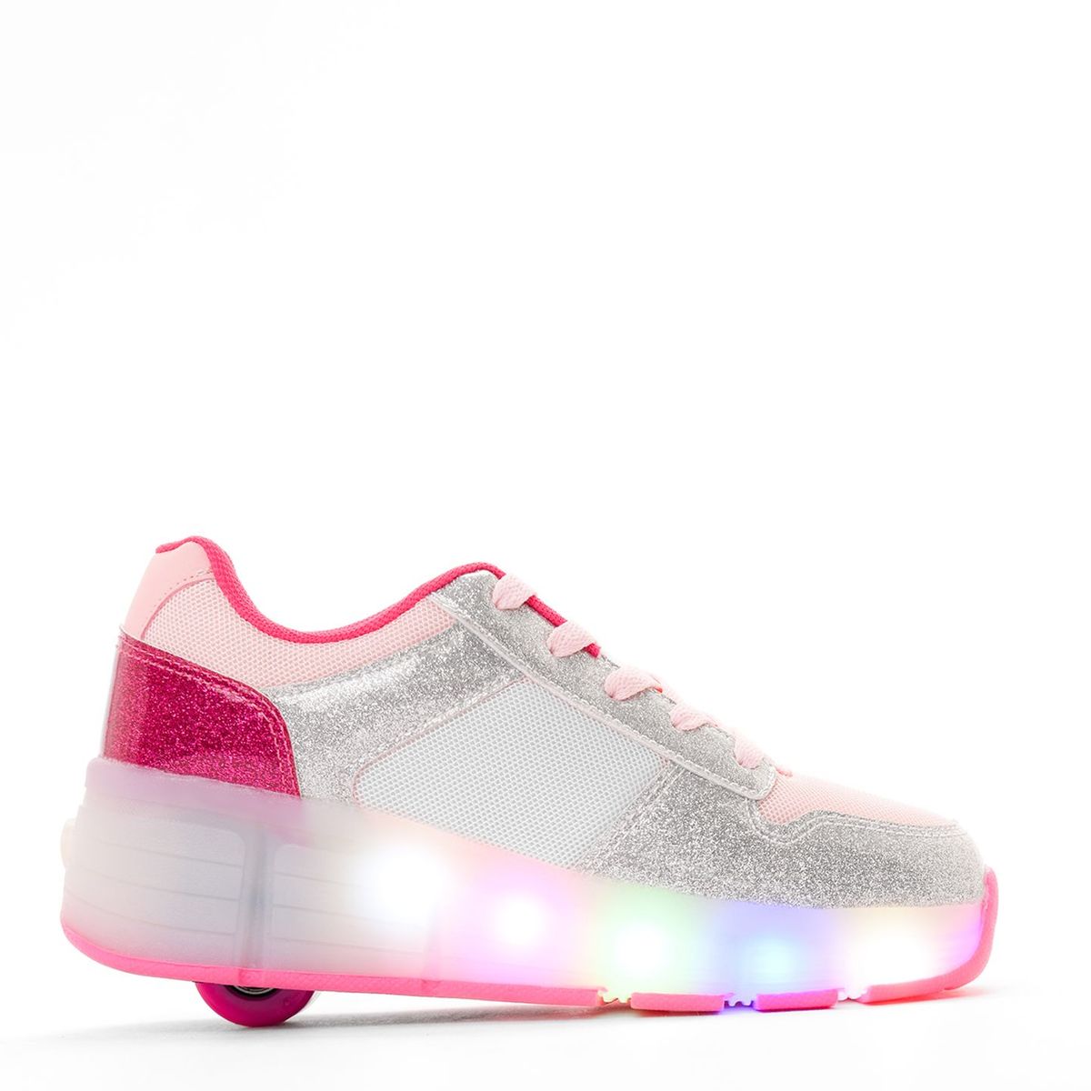 YAMP - Tenis Patín con luces Yamp Sp Roli Niña . Tenis con luces para niña . Tenis con ruedas