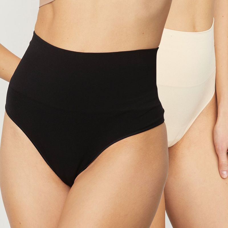 UNIVERSITY CLUB - Tanga Brasilera Pack de 2 para Mujer University Club