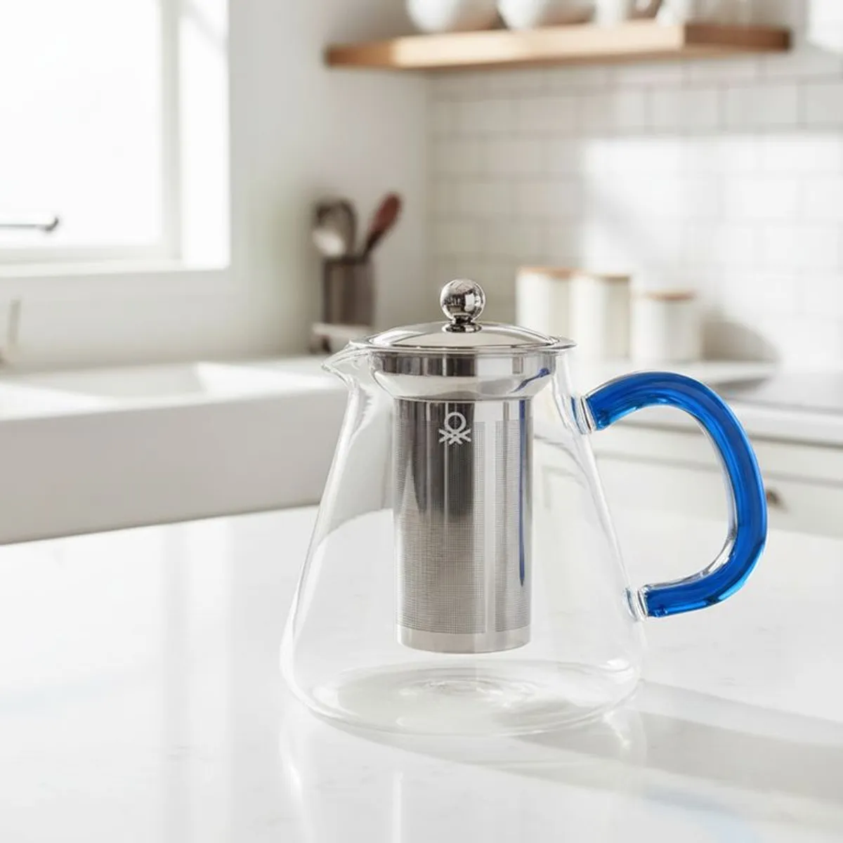BENETTON - Tetera Infusor Vidrio