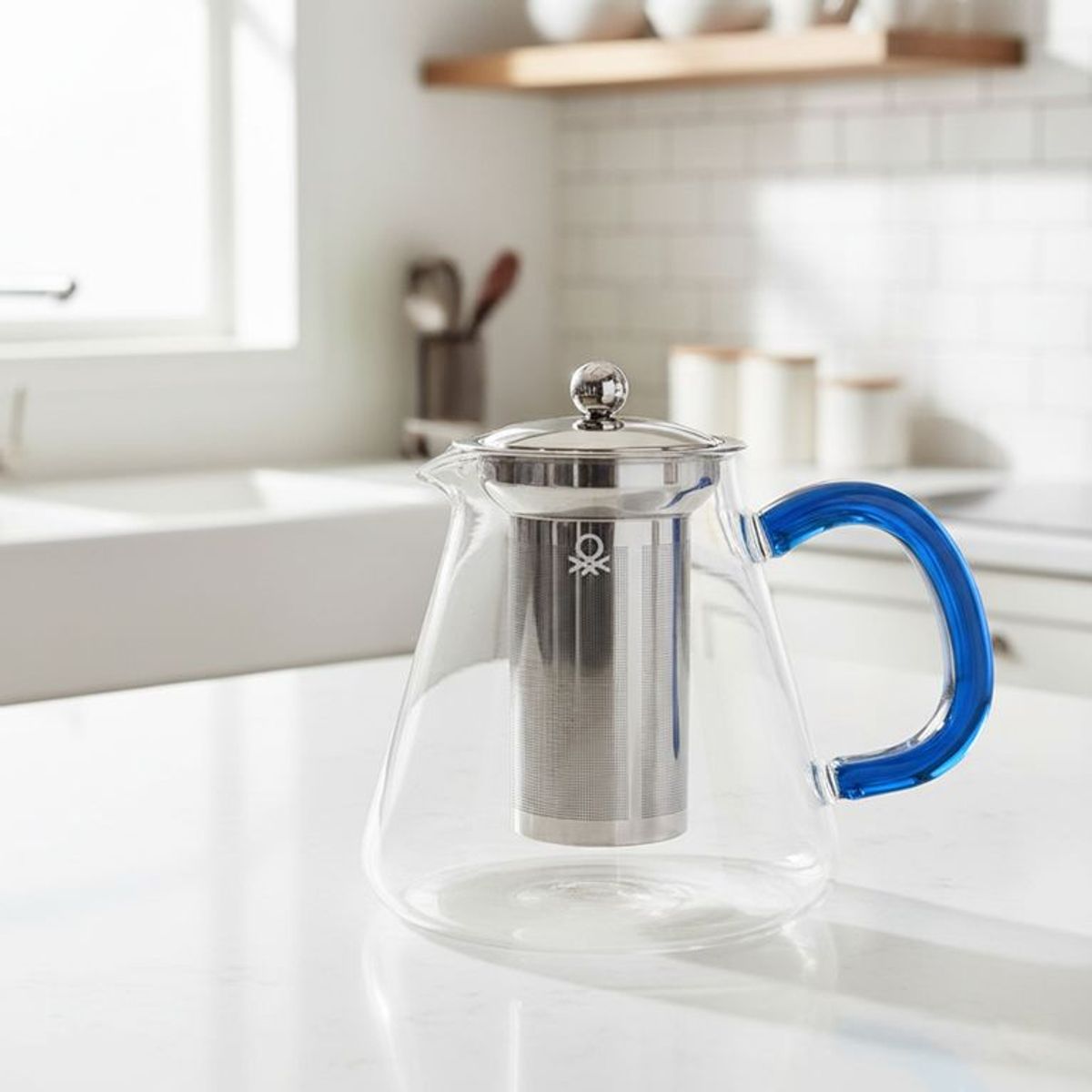 BENETTON - Tetera Infusor Vidrio