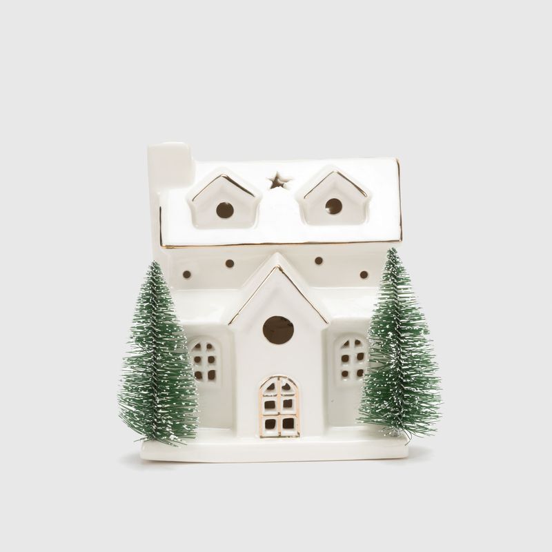 MICA - Figura Navideña: Casa Luz 13.4 cm