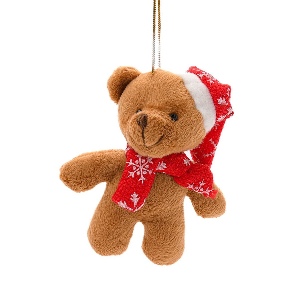 MICA - Adorno colgante Oso para arbol de navidad 12 cm Mica