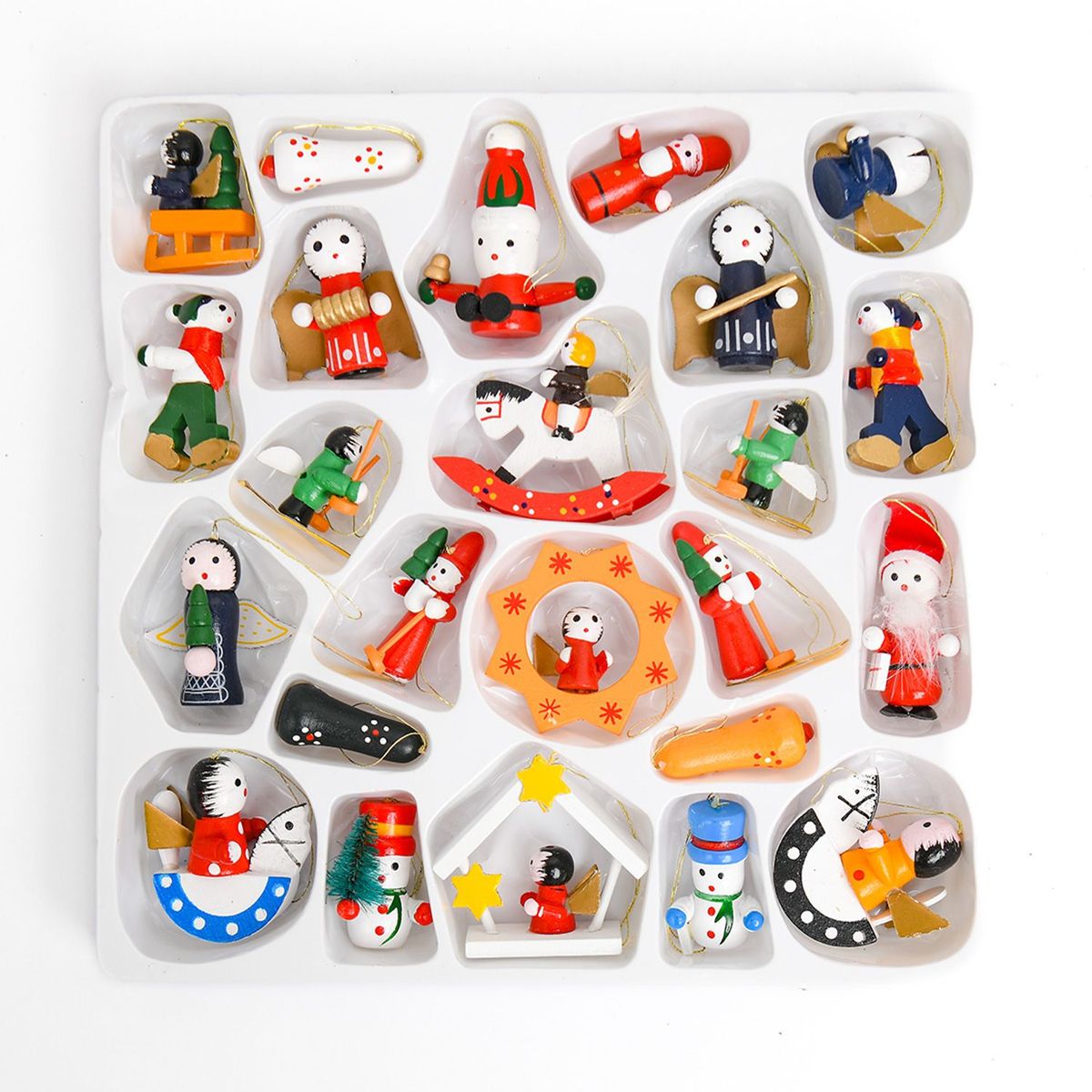 MICA - Adorno de Árbol: Set x24 2.7 cm