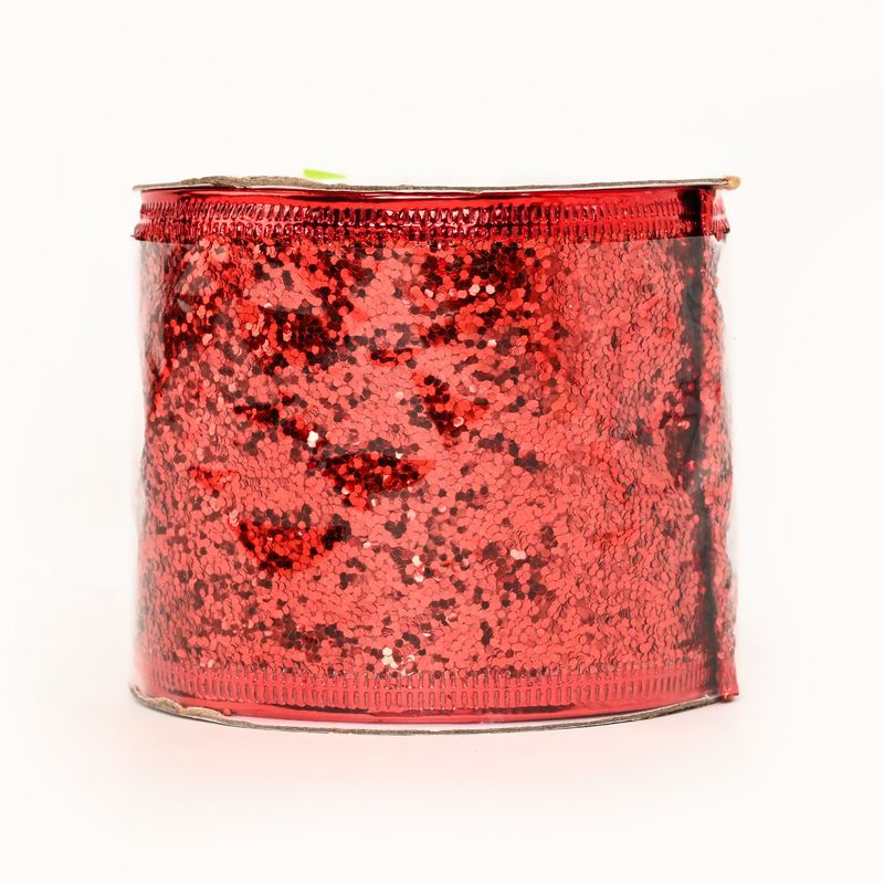 MICA - Cinta Navideña Roja 6x270 cm