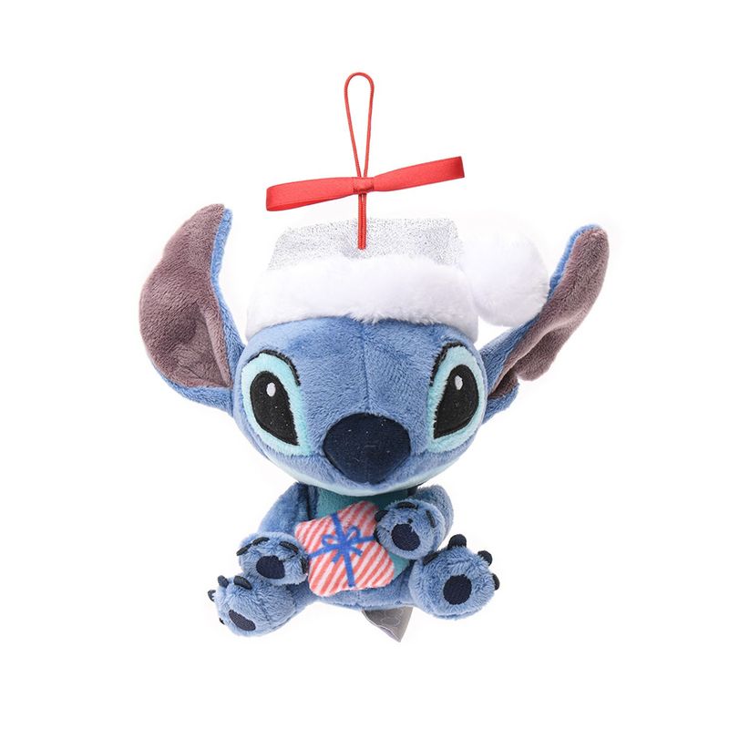 DISNEY - Peluche colgante para árbol de navidad Stitch Navideño 12 cm Disney