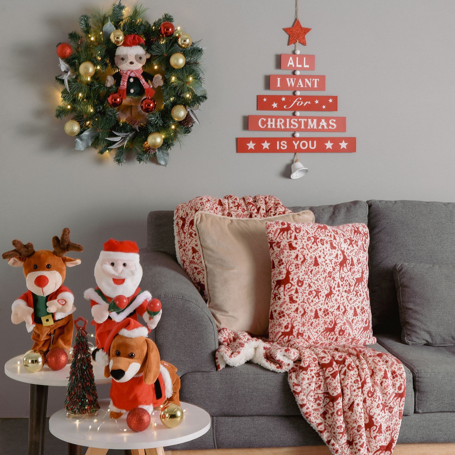 Textiles de navidad