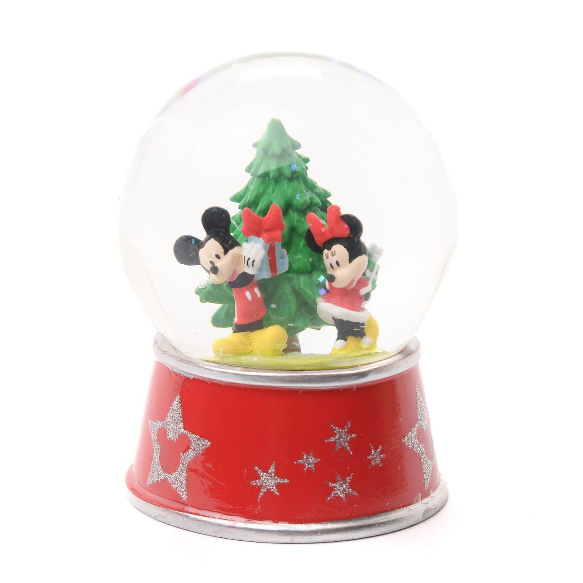 DISNEY - Bola de Nieve Navideña Disney: Mickey 8 cm