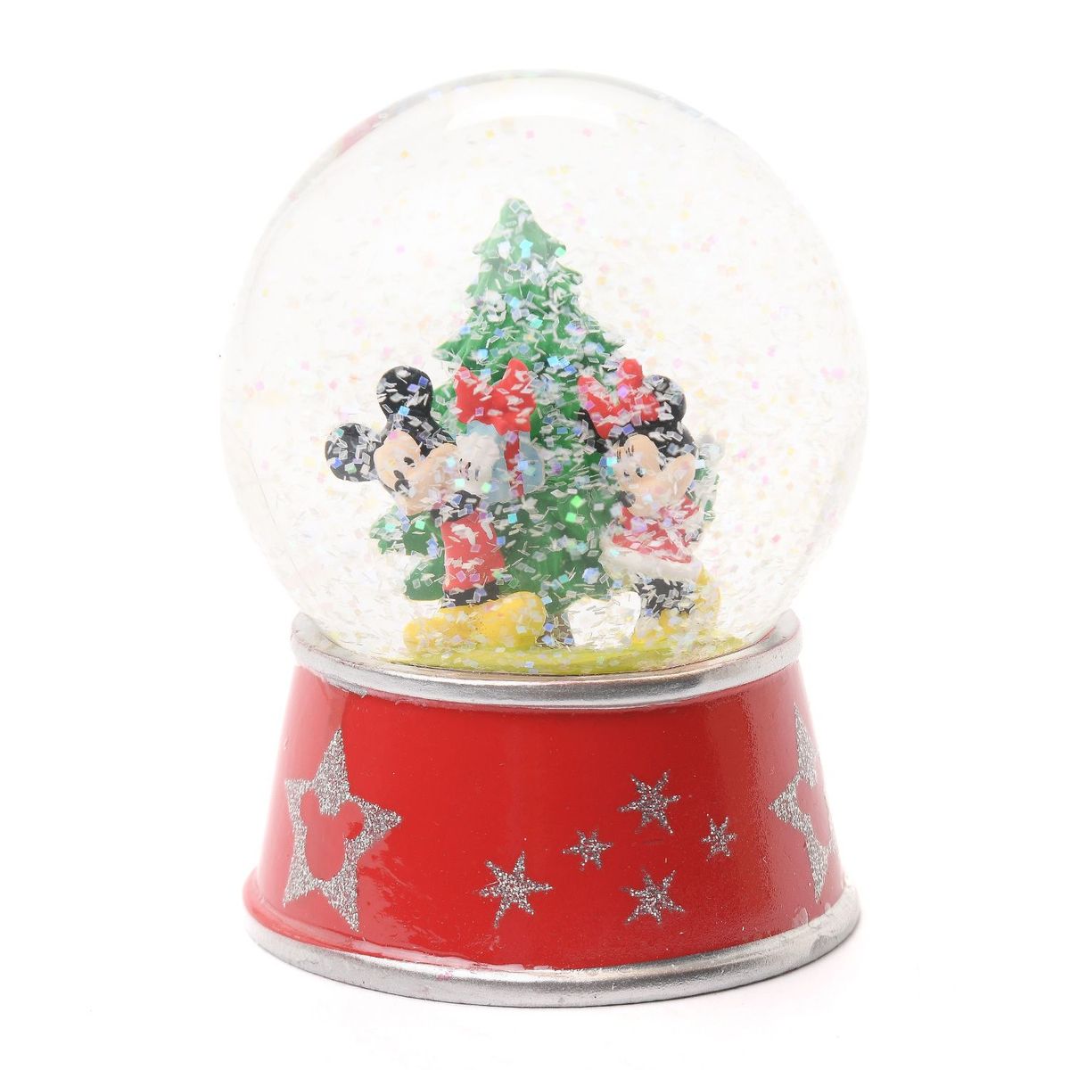 DISNEY - Bola de Nieve Navideña Disney: Mickey 8 cm