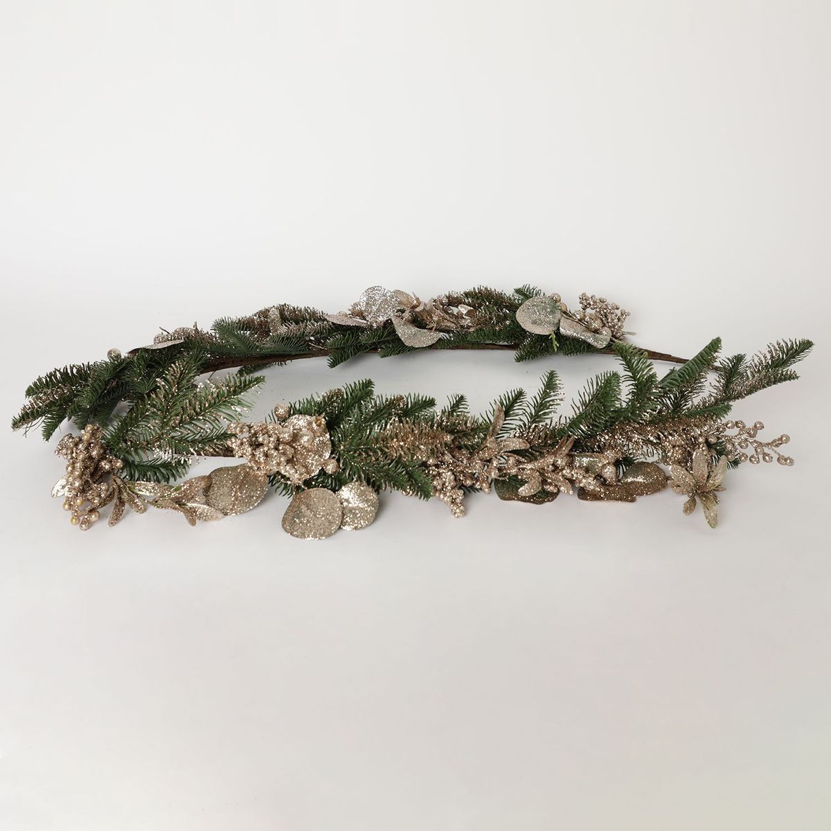 MICA - Guirnalda Navideña Dorada 150 cm