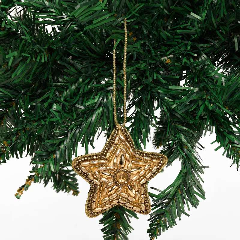 MICA - Adorno de Árbol: Estrella 8 cm