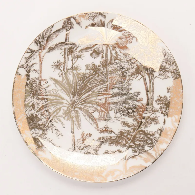ROBERTA ALLEN - Plato para Postre 20 cm Mesa de Navidad Roberta Allen