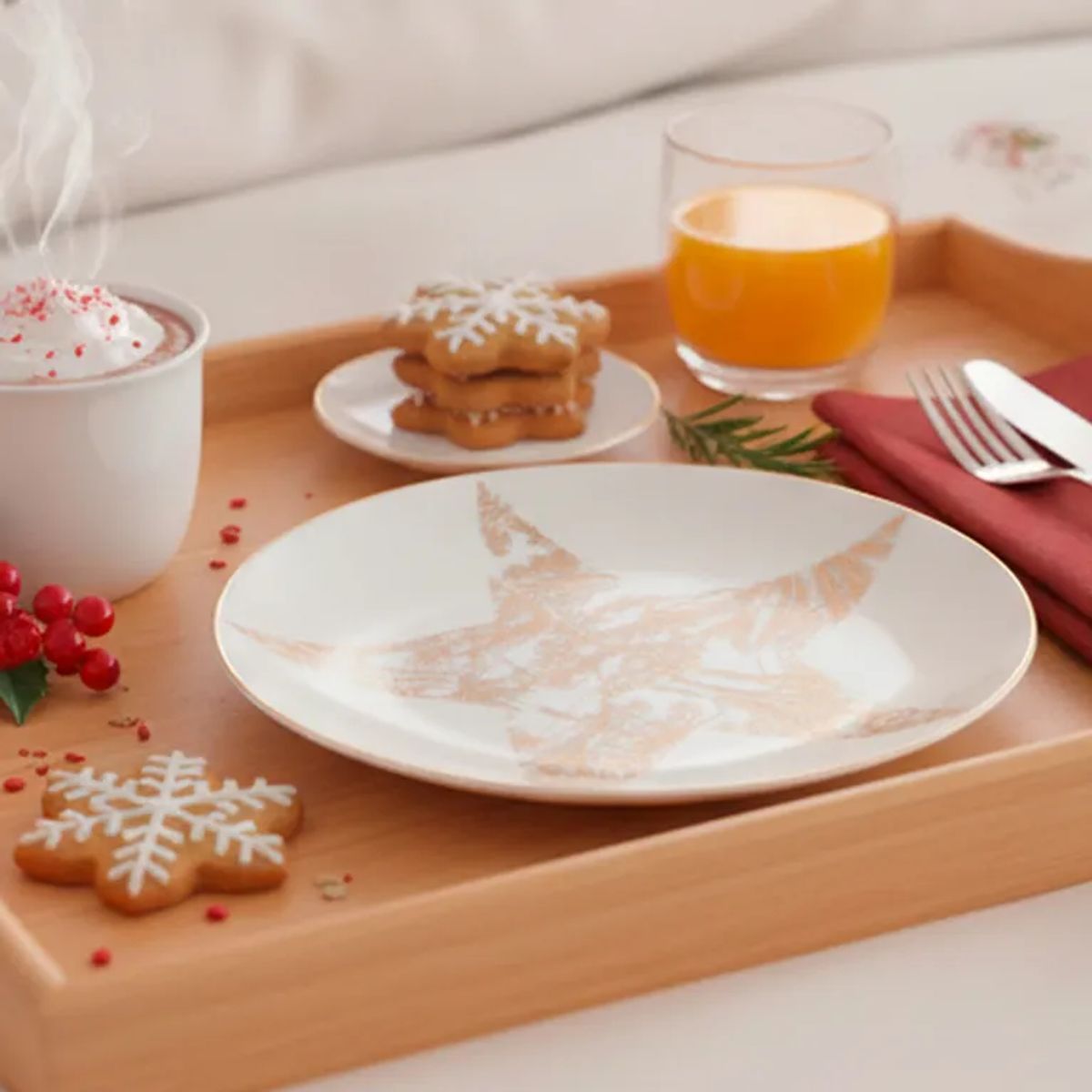 ROBERTA ALLEN - Plato para Mesa de Navidad 15 cm Roberta Allen