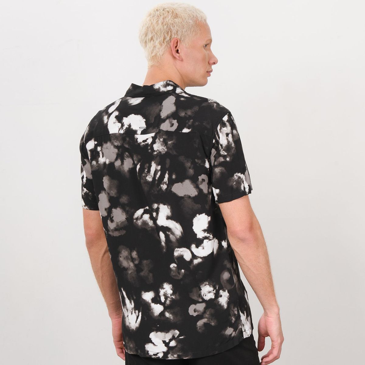 DENIMLAB - Camisa para Hombre Manga corta Denimlab